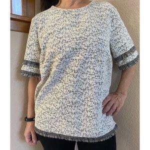 Banana Republic Tweed Shirt Size Large